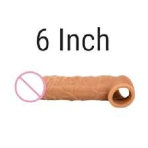 Skin Color 6 Inch Condom - Image 2
