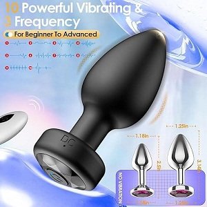 Anal Plug Flapping Anal Vibrator Prostate Massager - Image 3