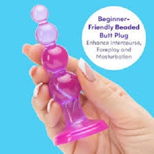 Lovehoney Beaded Butt Plug 4 Inch Beginner Friendly Anal Plug