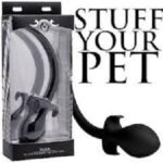 Master Series Woof Xl Silicone Puppy Tail Butt Plug