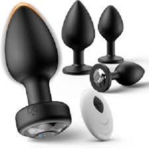 4Pcs Butt Plug Remote Control And Anal Plug Sex Toys - Image 3