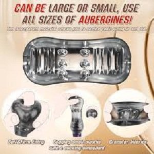 Manual Male Masturbators With 12 Extruded Beads - Image 2