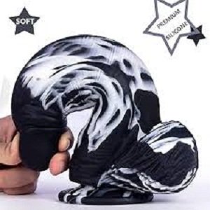 10-inch Thick Black Dragon Dildo - Image 3