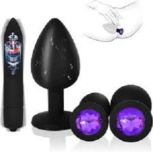 Night Portable Silicone 4Pcs Butt Plug