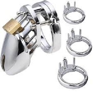 Funny Cage Toy With Protective Devices Sex Toys