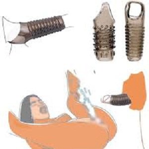 Cock Rings Reusable Penis Enlarge Sleeves Girth