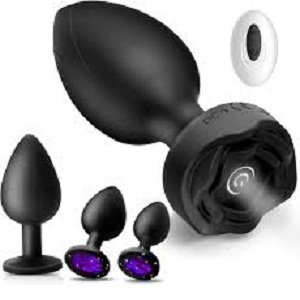 4Pcs Butt Plug Remote Control And Anal Plug Sex Toys