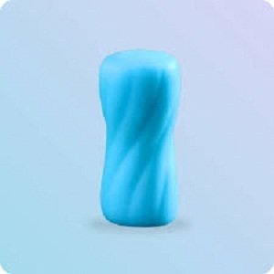 Soft Stretchy Ribbed Men Stroker Pussy