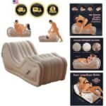 Inflatable Curved Sex Pillow for Couples