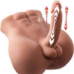 6.8Lb Male Sex Doll Torso With 8.3In Dildo And Anal Hole - Image 2